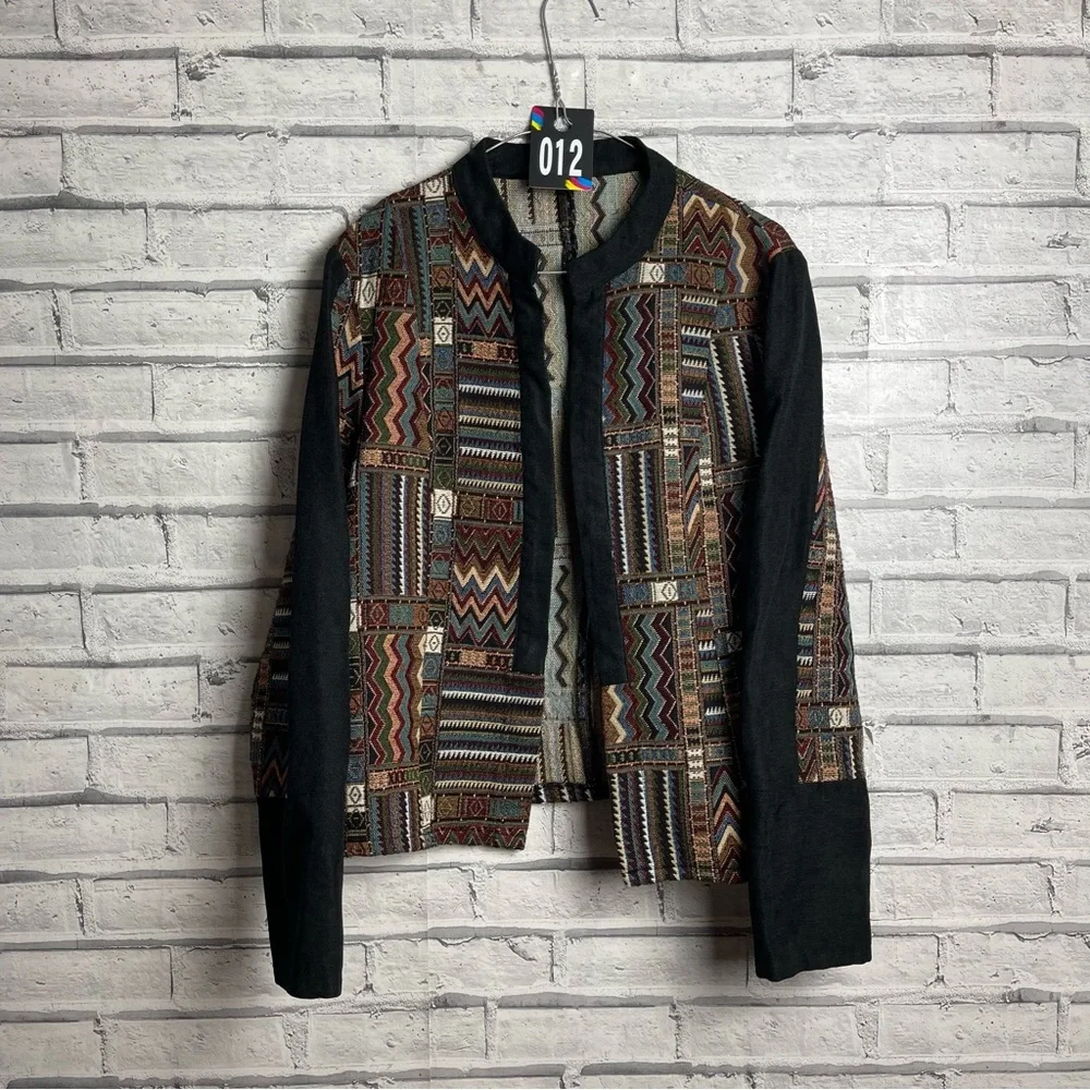 012 - Vintage Tapestry Embroidered Jacket 12/14 - Picture 1 of 5